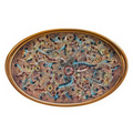 Baroque Oval Tray 18" x 12"